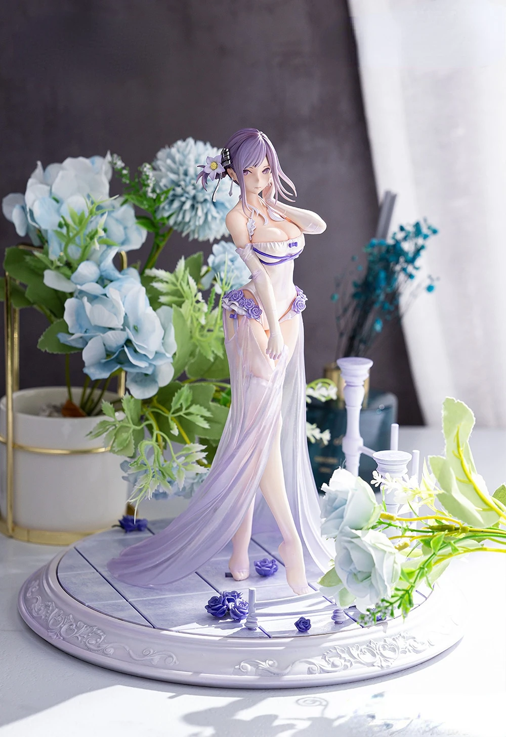 100% Original genuine ironsaga Deresa Flower wedding PVC Action Figure Anime Figure Model Toys Figure Collection Doll Gift