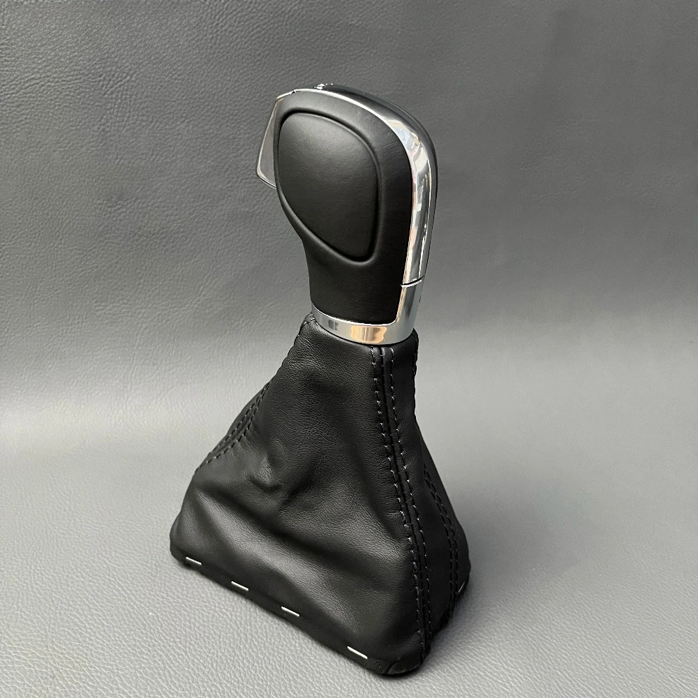 Perilla de cambio de marchas automática con cubierta de Base de marco de arranque de polaina para Volkswagen, VW, Passat B7, 201