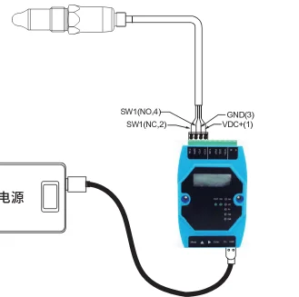 Smart Capacitive Liquid Level Sensor Stainless Steel Point Level Sensor for Tank Monitoring view 6