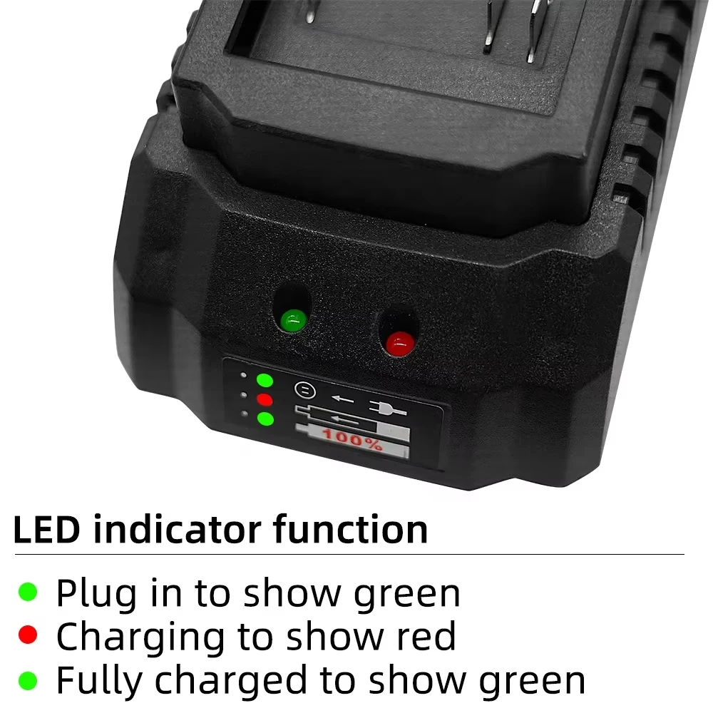 جديد ترقية لماكيتا نموذج شاحن 18 فولت 21 فولت الحفر الكهربائية المفتاح الكهربائي زاوية طاحونة شاحن أداة كهربائية شاحن بطارية #5