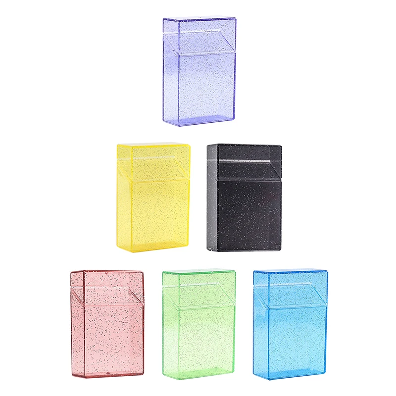 Imagem -02 - Caixa de Armazenamento Transparente para Cartão de Foto Papelaria Kawaii Case Idol Álbuns Container Game Card Sleeves 1pc