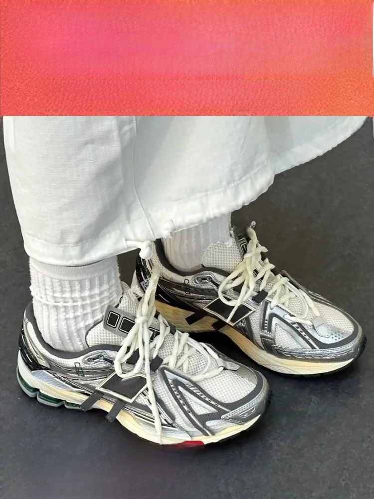 Cordones originales RongRongGold para zapatillas 1906, cordones de color blanco roto, nuevos y de alta calidad