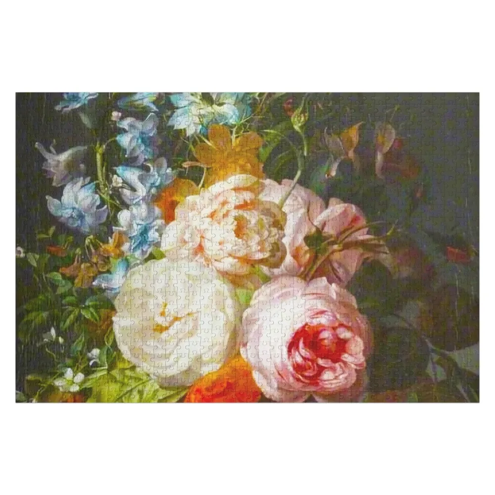 

Rachel Ruysch - Flowers in a Terracotta Vase Jigsaw Puzzle Personalized Gifts Personalized Kids Gifts Personalized Gift Puzzle