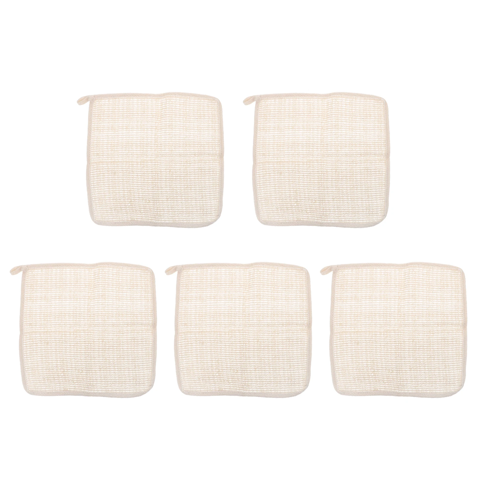 

5pcs Shower Bathing Bubble Towel Premium Materials Rich Foam Safe Skin Exfoliating Massage Healthy Body Cleaning Towel