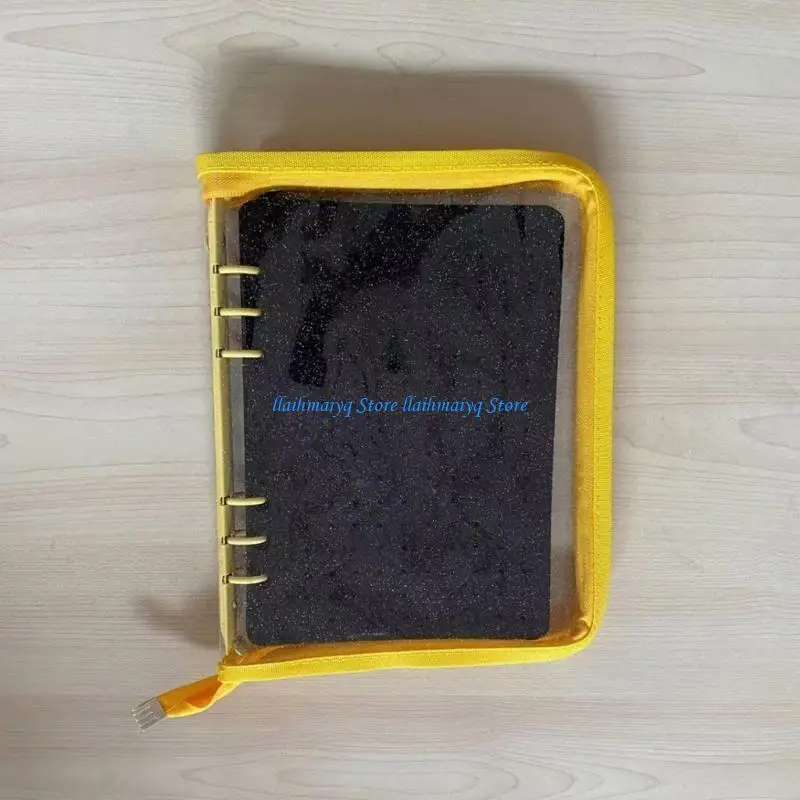 573B Convenient Pin Display Book 8 Pages Portable Collection Felt Pin Holder Perfect for Brooch Enthusiasts Present