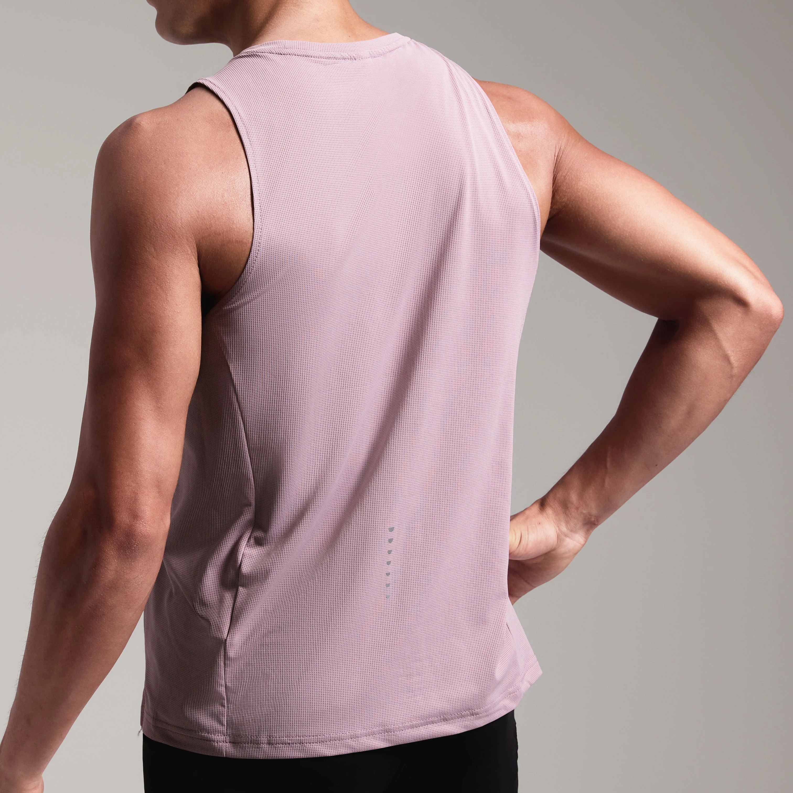 Mens Tops Urltra-Light Running Vests Reflective Speed Sport Fitness Hiking Shirts Gym Sleeveless Clothing Track Field Singlet