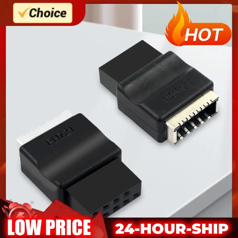 

Motherboard USB2.0 9pin Male To Type-E Female Adapter TYPE-E Interface Header Adapter Male To Female Adapter for Desktop PC