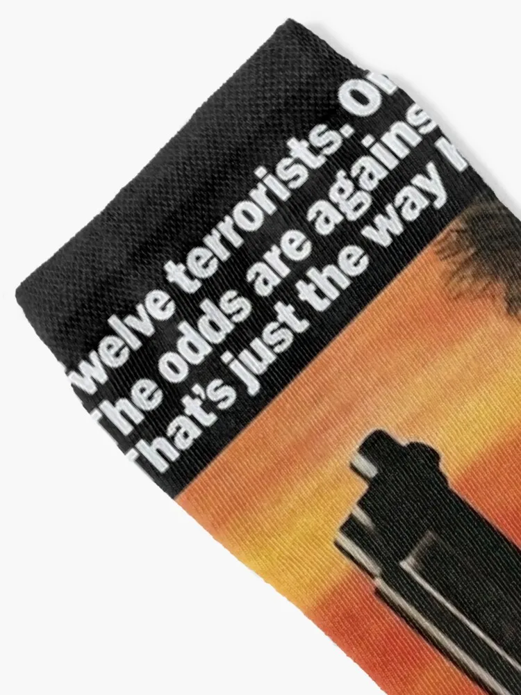 Die Hard Poster Socks Heating sock professional running Socks Men's Women's