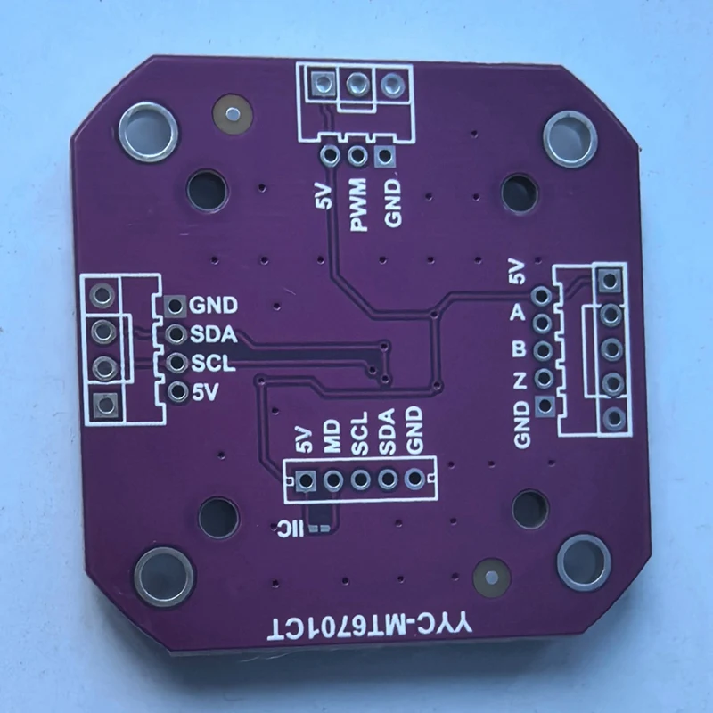 Mt6701 YYC-MT6701CT magnetische Induktion winkel mess sensor modul 14bit hohe Präzision kann as5600 perfekt ersetzen