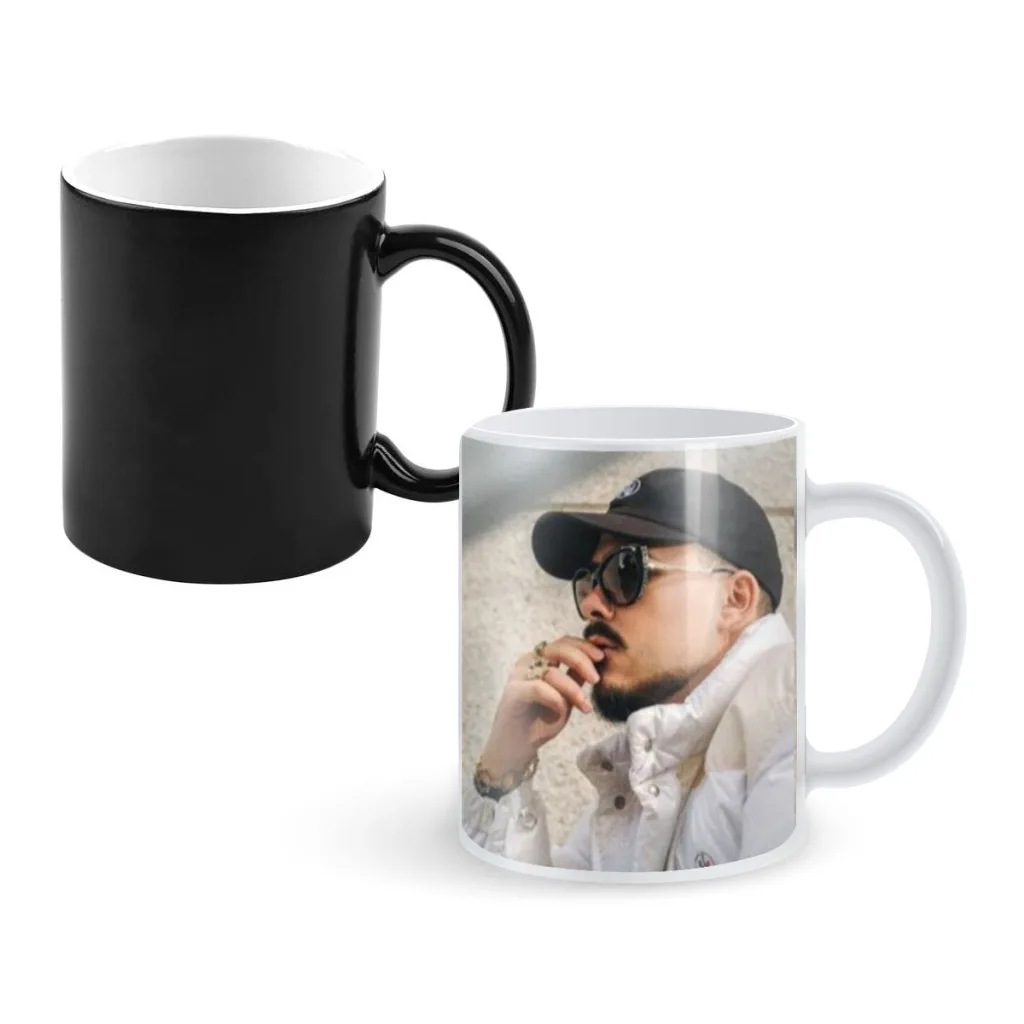 Dellafuente F C Good Friends Birthday Gifts Color Changing Magic Ceramic Creative Coffee Mugs Tea Cups