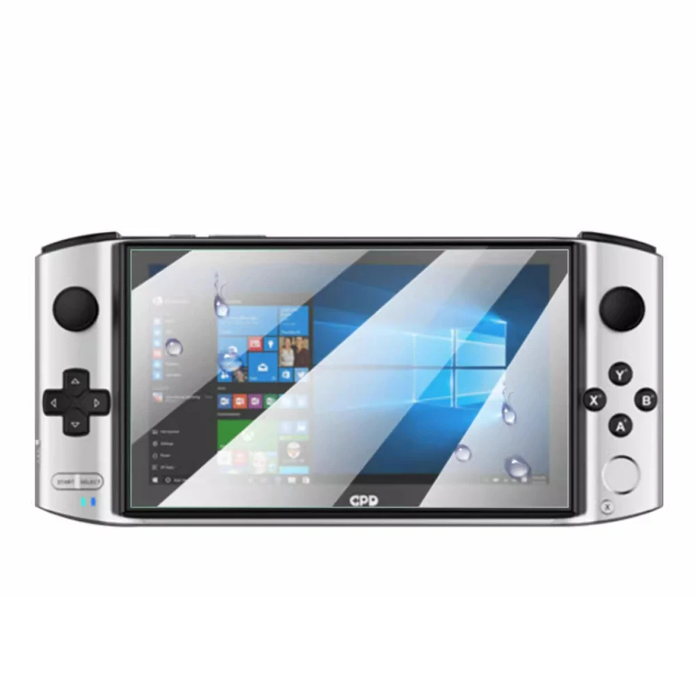 9h صلابة عالية الوضوح قسط واقية مقاومة للخدش الزجاج المقسى واقي للشاشة فيلم ل GPD Win 3 يده