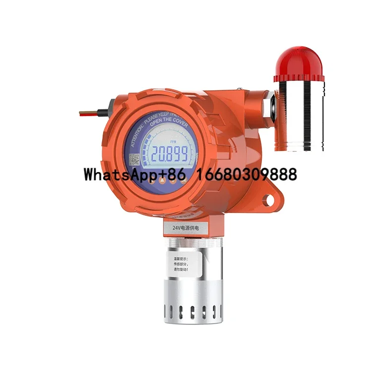 

4-20mA signal and RS485 output fixed gas leak detector SO2 NH3 H2 CO2 CO H2S O2 LEL concentration sensor