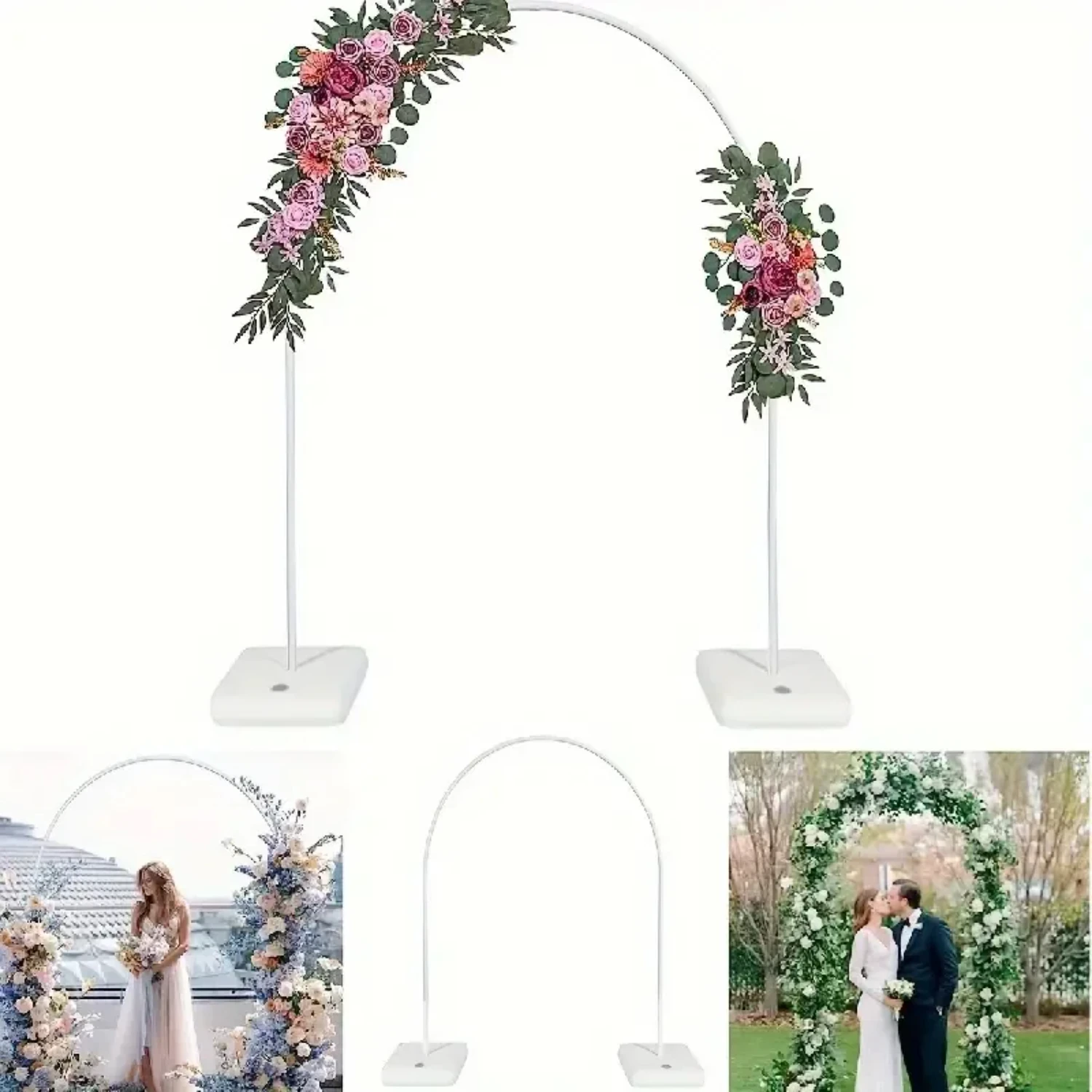 Beautiful, Elegant Circular Balloon Arch Set - Perfect Addition to Spring Festival Theme Decoration - Stunning Choice for Weddin