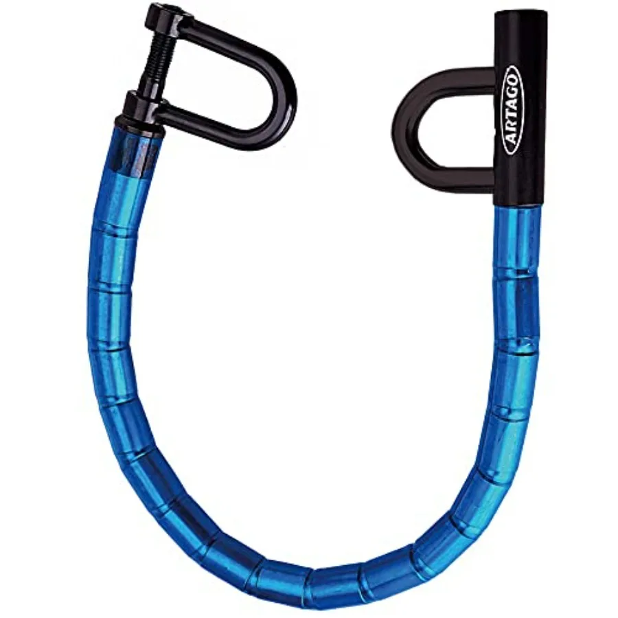 

582/B High-End Steering Wheel Car Seat Flexible Lock with Articulated Armored Steel Cable for Vehicle Car Truck Van Camper Adju