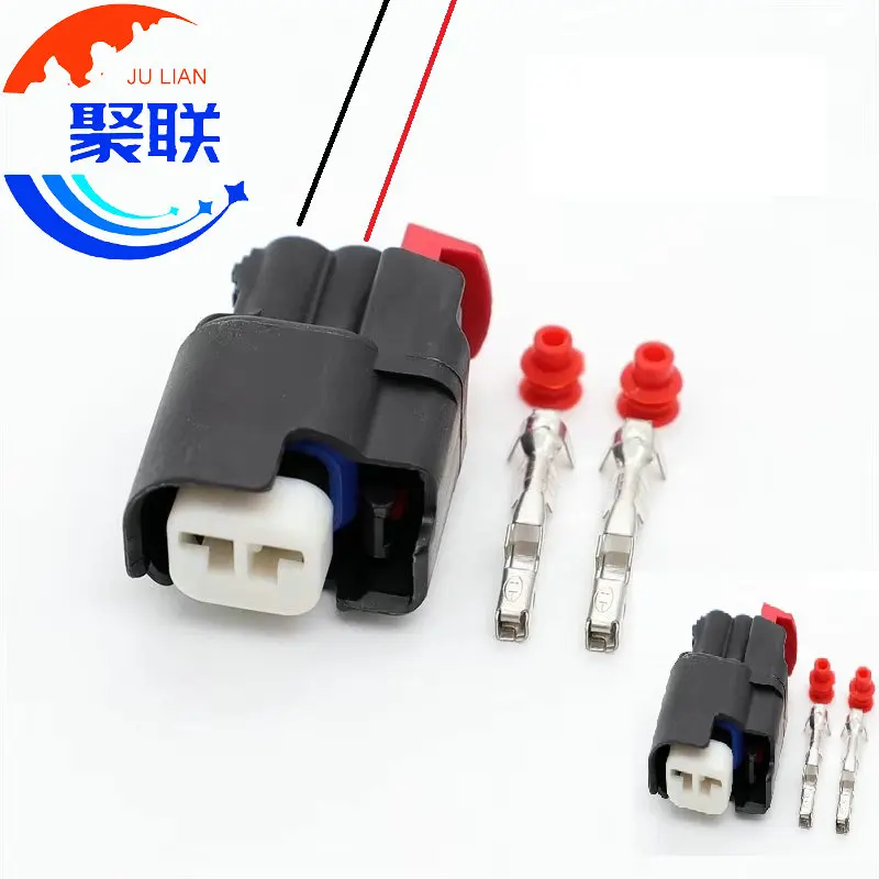 1Set 2Pin  34062-0047 Auto Waterproof Connector ABS sensor Fuel injector plug  340620047 For Chrysler Jeep Cherokee wrangler
