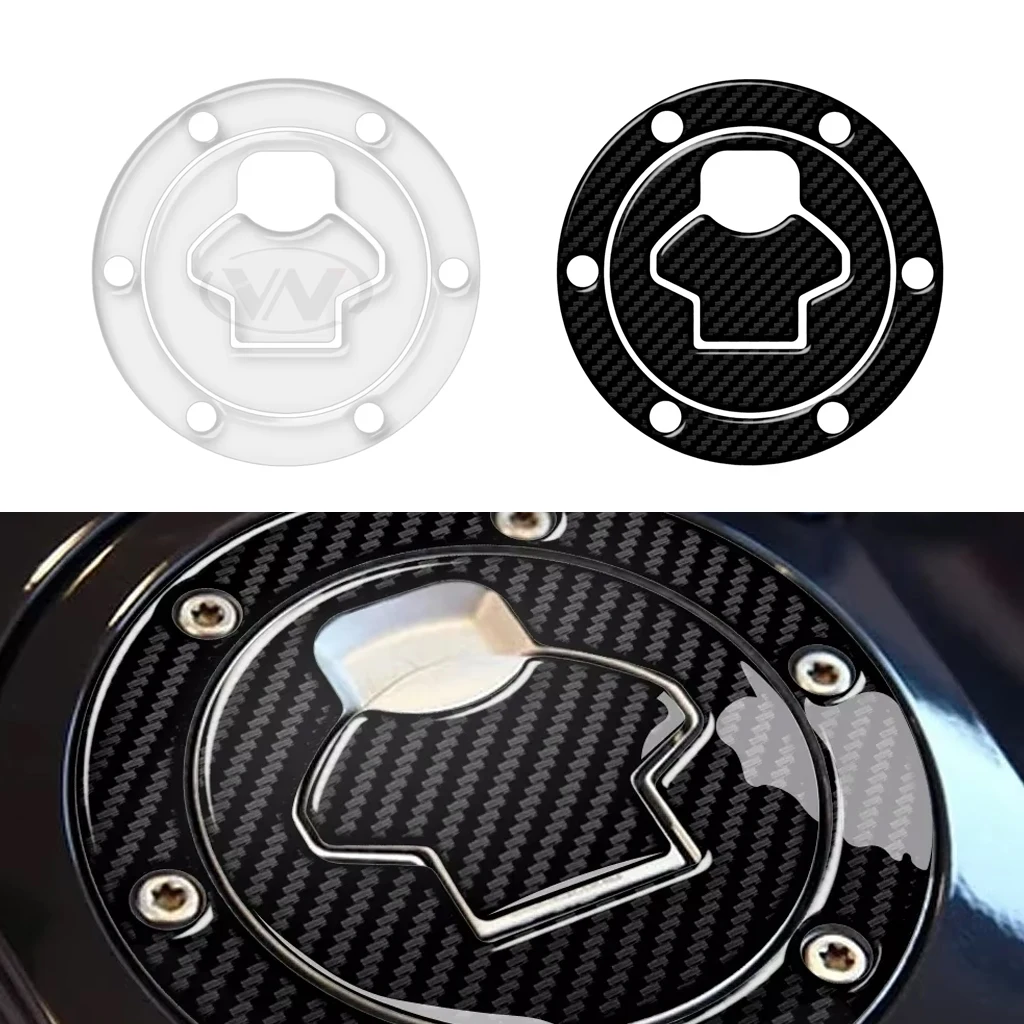 

For Transparent motorcycle fuel cap protection sticker decoration (6-hole) suitable for BMW models before 2006