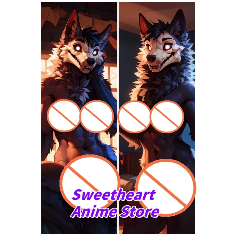 

Dakimakura Anime Pillow Case Animal Orcs Cute Mal0 Double-sided Print Of Life-size Body Pillowcase Gifts