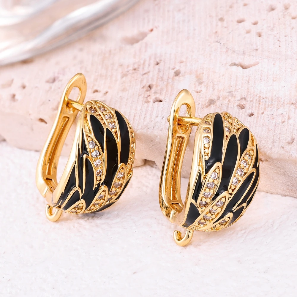 Juya 2, 4 Stück/Set, 18 Karat versilberte, einfache Verbindungselemente, Verschlussösen für Ohrringe, zum Selbermachen von Ohrringen für Damen, geeignet für Edelsteine, Perlen und Kristalle. – Detail 5