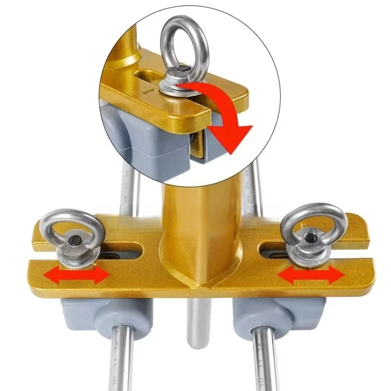 Door Hole Opener Set Solid Wooden Door Punching Installation Artifact Portable Slotting Machine Woodworking Opening Fixture