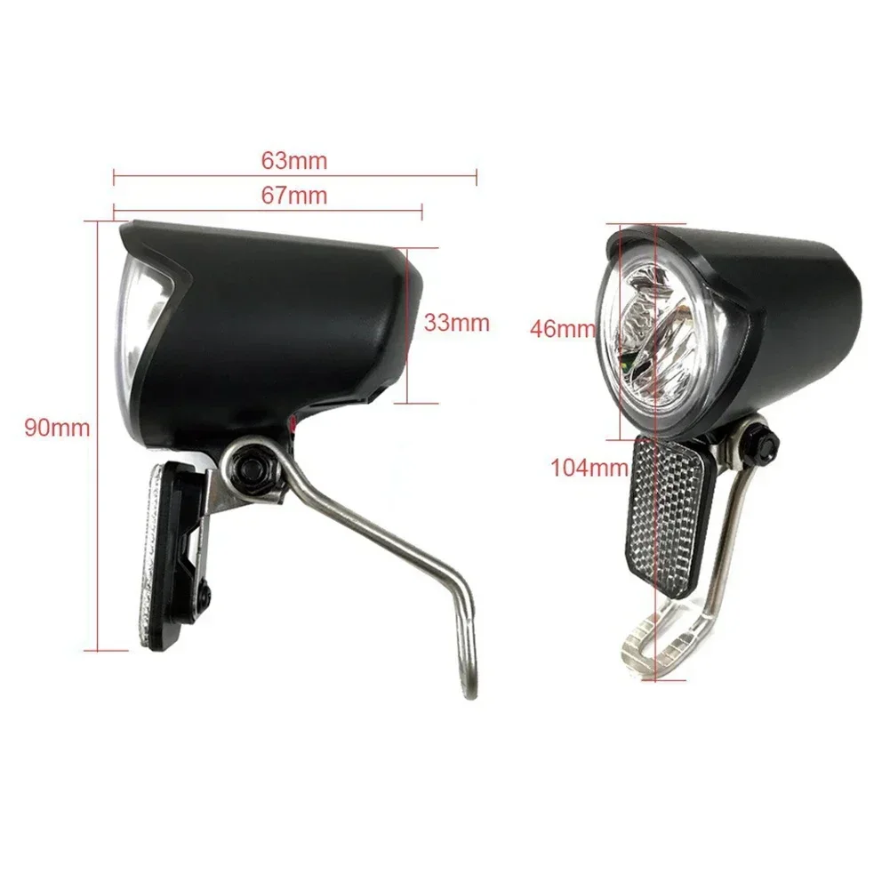 1pcs 6V Electric Bicycle Light Headlight Taillight Speed Transmitter & Cable For Tsdz2 Mid Drive Motor Electric Bike Lamps