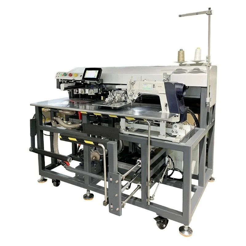 Automatic sewing machine, automatic non-ironing bag placement machine, denim clothing pocket bag placement machine