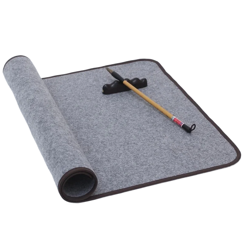 

Soft Wool Hair Calligraphy Felt Pads Classical Calligraphy Painting Felt Cloth Brush Writing Felt Table Cover Cloth Art Supply