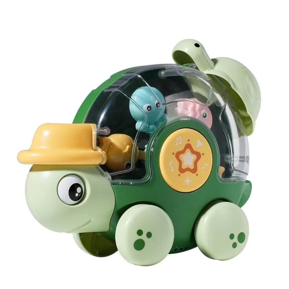 

Interactive Bath Toys Squeaky Sound with Suction Cup Swimming Turtles Bath Toy with Rolling Eyes Turtles Toddler Bath Toys