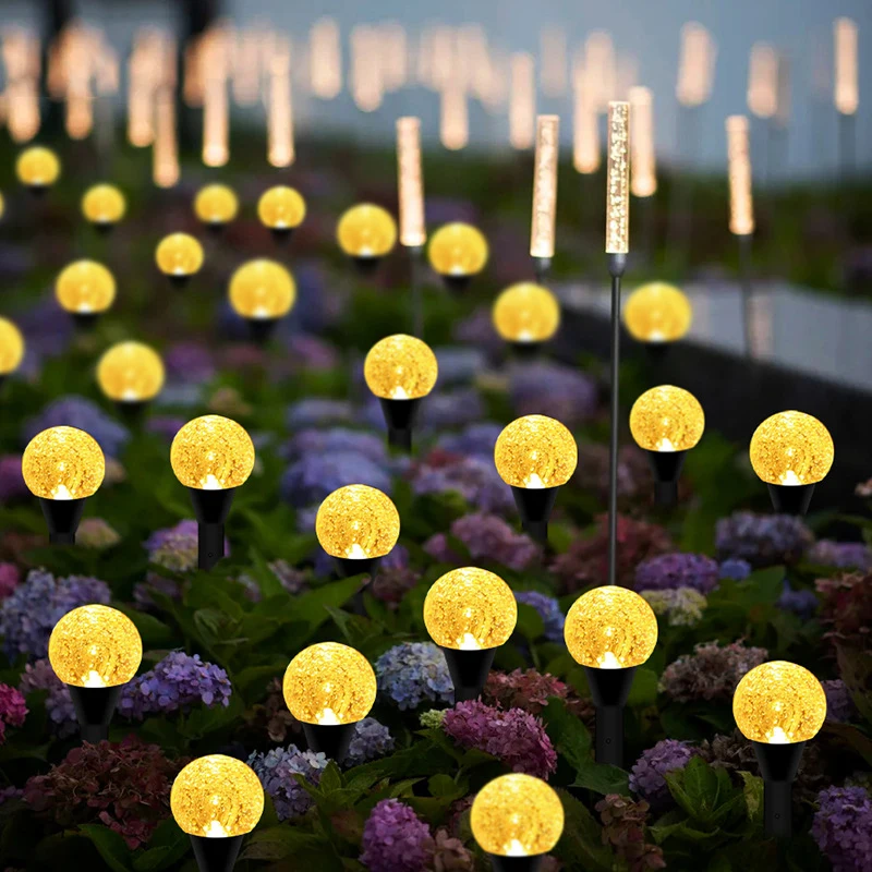 

Solar Garden Lights for Lawn Patio Yard Walkway Landscape Lights Lawn Lamps Outdoor Decoration Lights