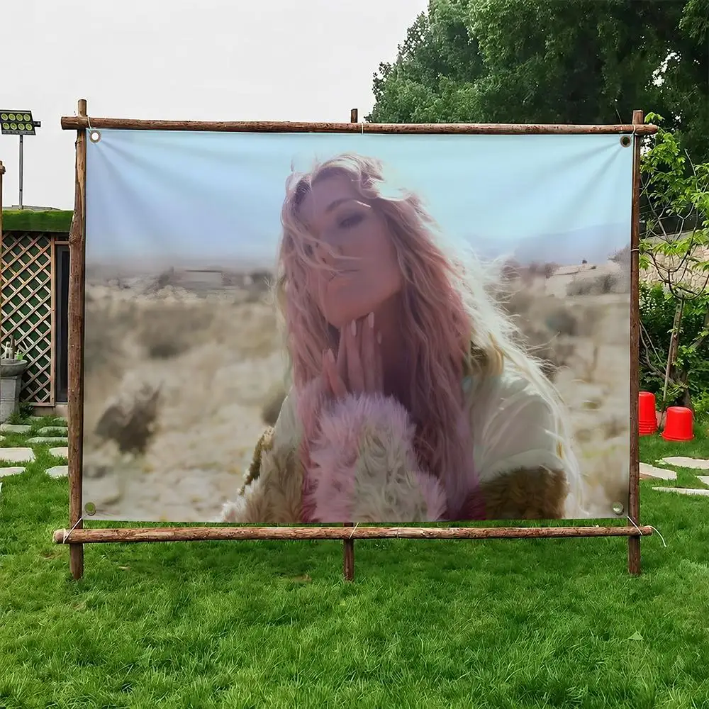 Rachel Platten Singer Flags Wall Hanging Outdoor Garage Room Decorative fashion gift Background