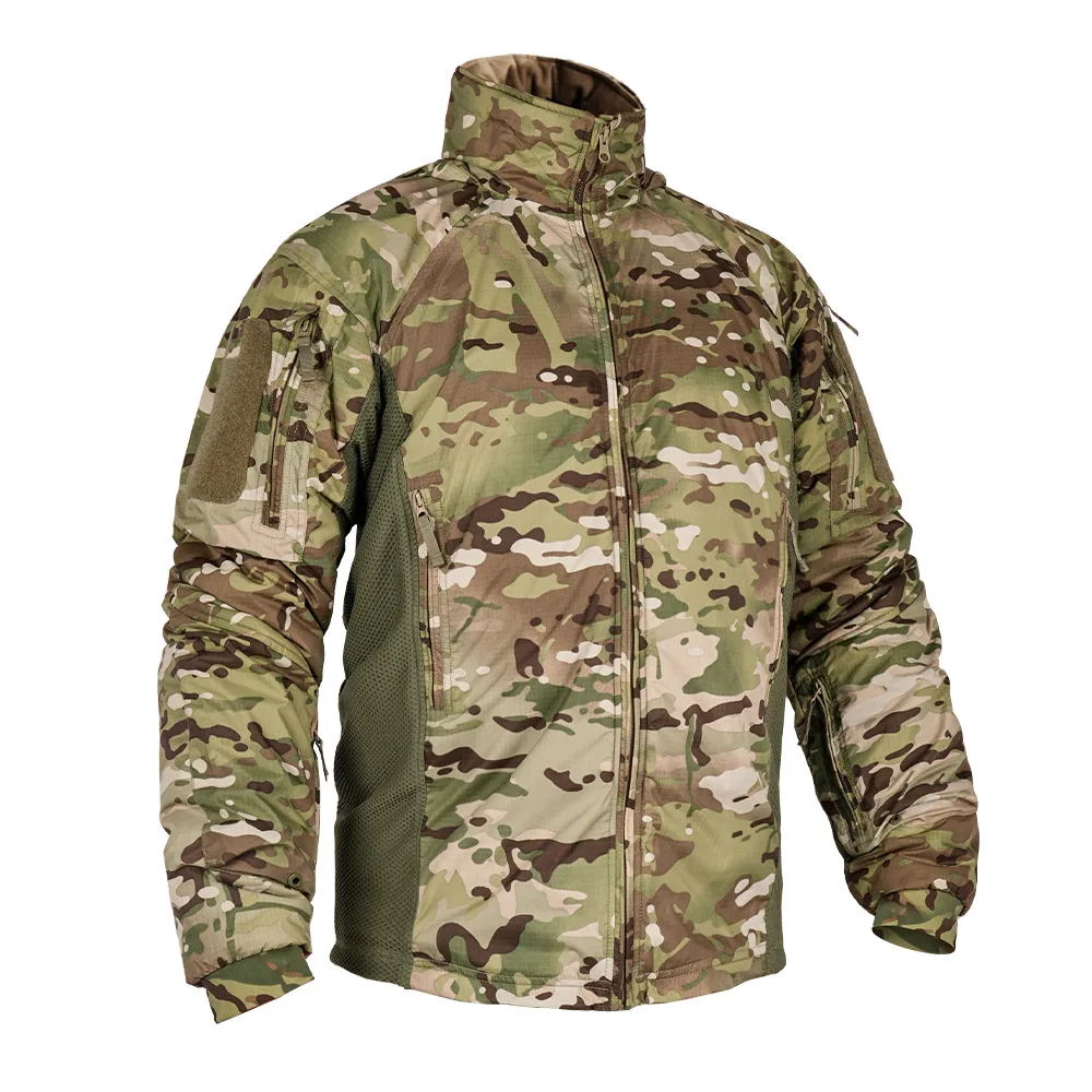 UF Lightweight Warmth Cotton Jacket Outdoor Soft Shell Coat Tactical Cotton Sports Clohting DELTA ACE GEN3 Assault Windbreaker
