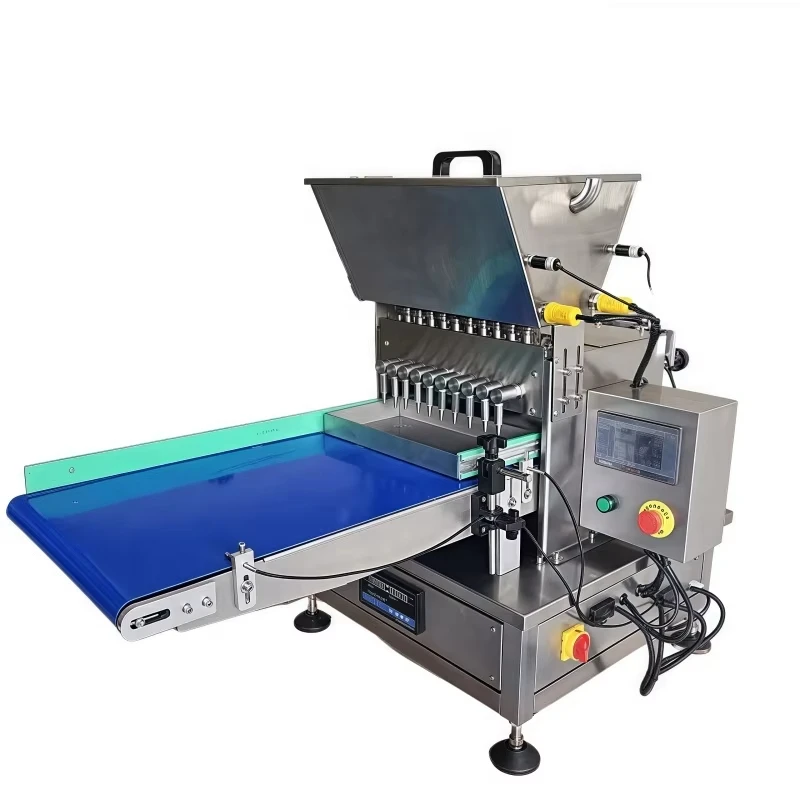 Desktop Fudge Soft Gummy Candy Chocolate Jelly Pouring Depositor Making Forming Machine Filling Depositor Production Line