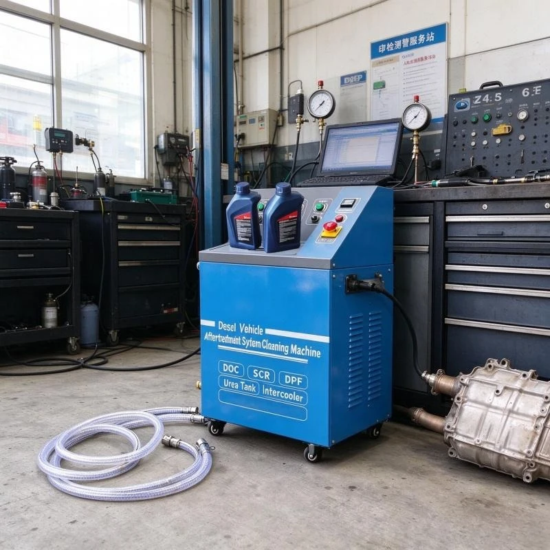 Customized Hot CE Approved Diesel Particulate Filter Catalytic Converter Cleaning Machine DPF/SCR/DOC Cleaner For Heavy Truck Re