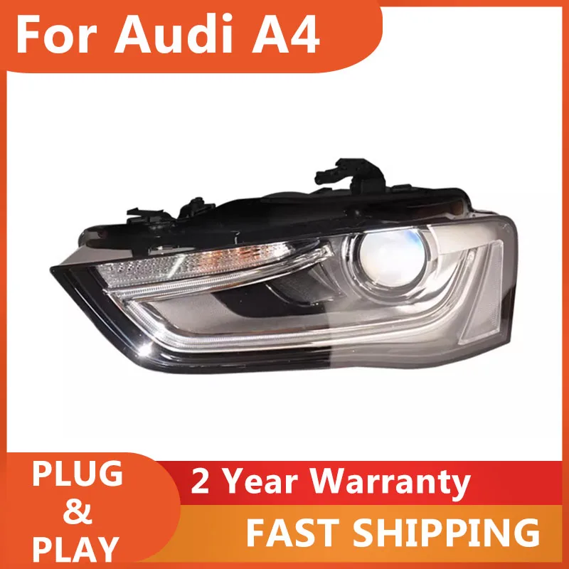 

KOWELL Car Styling for Audi A4L Headlights 2013-2015 A4 Head Light DRL Turn Signal Low High Beam Projector Lens