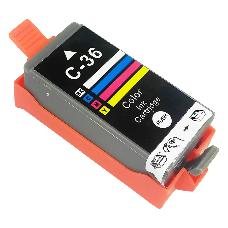 PGI-35 PGI35 CLI-36 CLI36 Color Compatible  Ink Cartridge 35 36 pgi35 cli36 for Canon PIXMA IP100 iP110 IP100B TR150 Printer