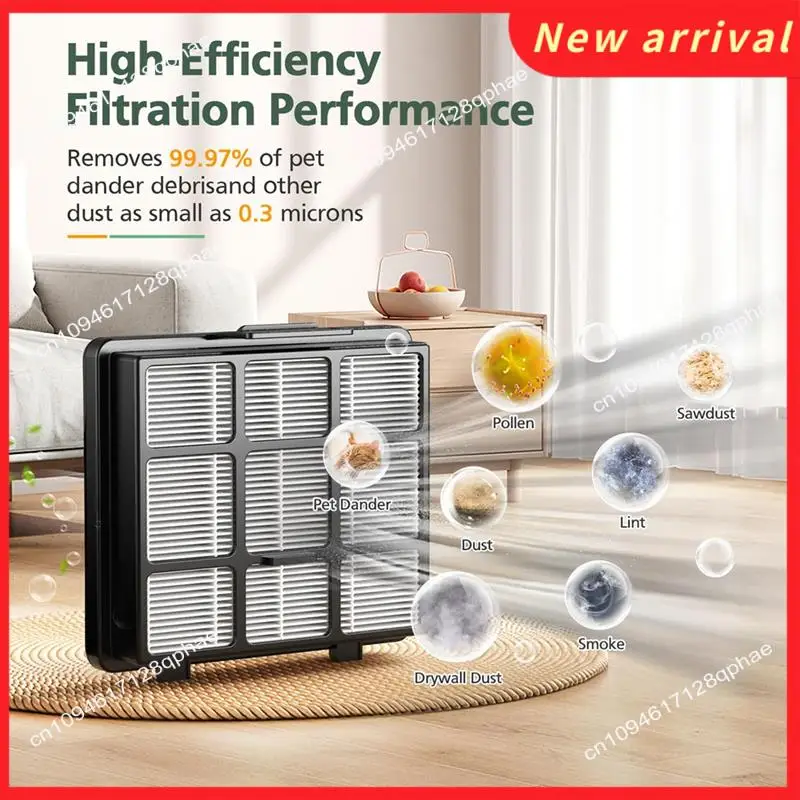 EUREKA NEN170 백리스 캐니스터 진공 청소기용 N89R 교체 필터 키트, HEPA 필터 및 입구 플라이터 스폰지 필터 포함