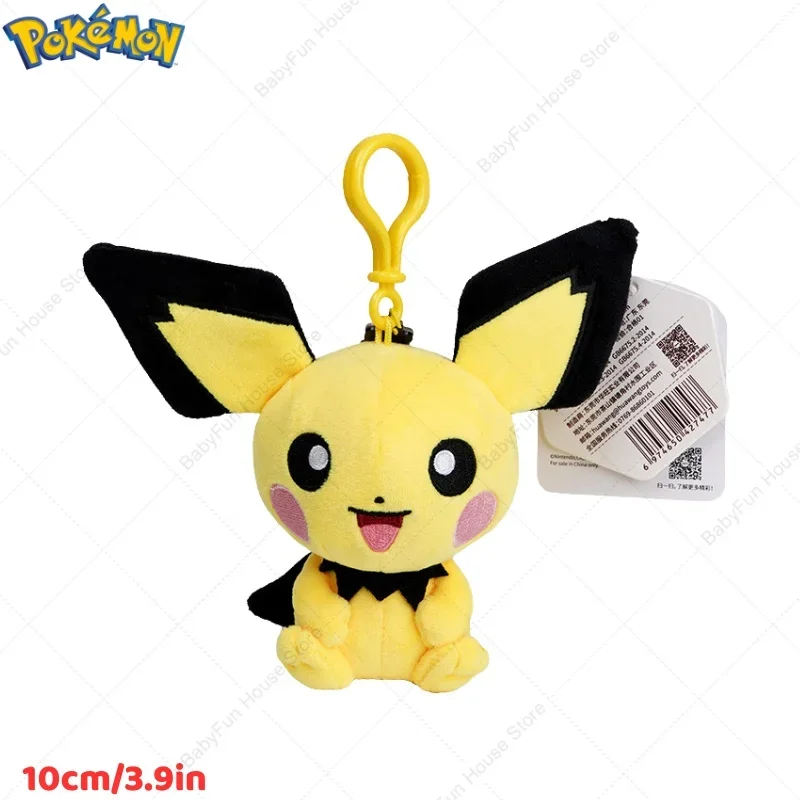 Original Pokemon Mimikyu Gengar Snorlax Umbreon Plüschtier Schlüsselanhänger Kawaii Espeon Jigglypuff Sprigatito Quaxly Peluche Puppen Geschenk