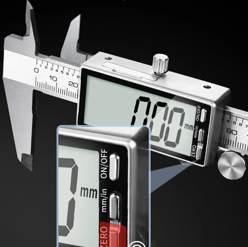 Industrial Grade Large Screen Digital Calipers 150mm 200mm 300mm High Precision Measurement Tools For Quality Control