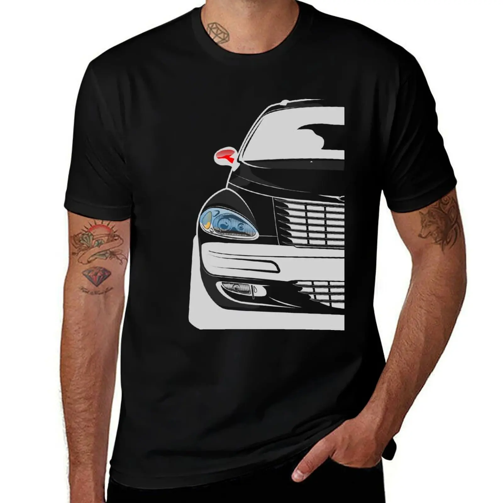 

Футболка PT Cruiser 2001, мужская роскошная мужская футболка, забавные футболки с рисунком, темная футболка с юмором