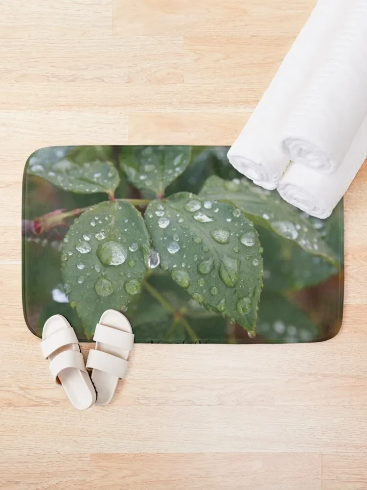 Dewdrops After The Rain 4A Bath Mat Anti Slip Bath Stickers Carpet For Bath Anti-Skid Mat