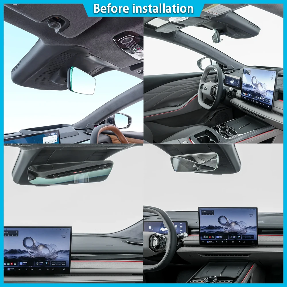 ZJCGO for Geely Galaxy Starshine 8 2025 2026 4K DVR Dash Cam Car Camera UHD 2160P Lens 24h Monitor Video Recorder Recording