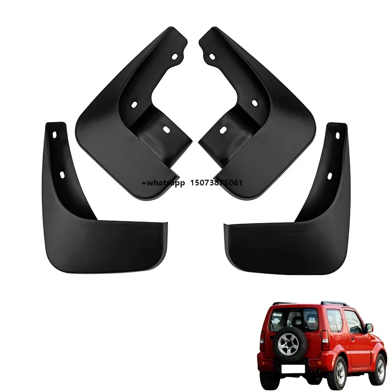 

LUMA Car Accessories Plastic Car Mudguard Mud Guard Splash Guard Auto for Jimny 2005-2018 Mudflap