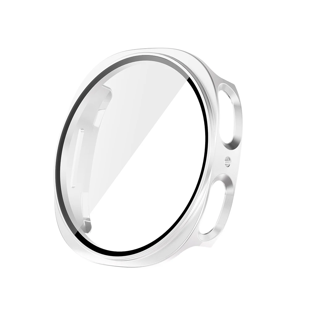 Custodia protettiva per schermo in vetro per PC per Samsung Galaxy Watch 8 40MM 44MM Paraurti protettivo antiurto per Galaxy Watch 8 Classic 46MM