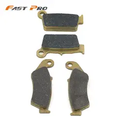 Motorcycle Front Rear Brake Pads For Kawasaki KX250F 2004-2017 KX450F 2006-2017 KLX450R 2008-2012 KX 250 450 F KLX 450R