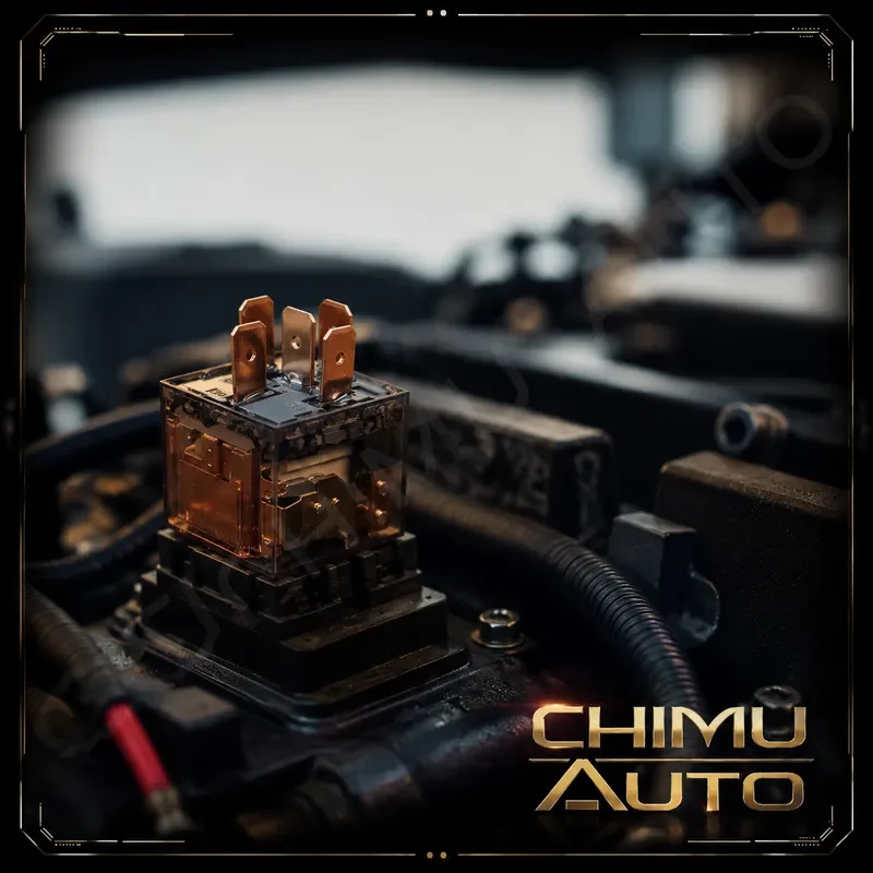 【CHIMU AUTO】 100A High Power Waterproof Car Relay 12V 24V Universal 4 Pin 5 Pin for Horn Air Conditioner Headlight Start