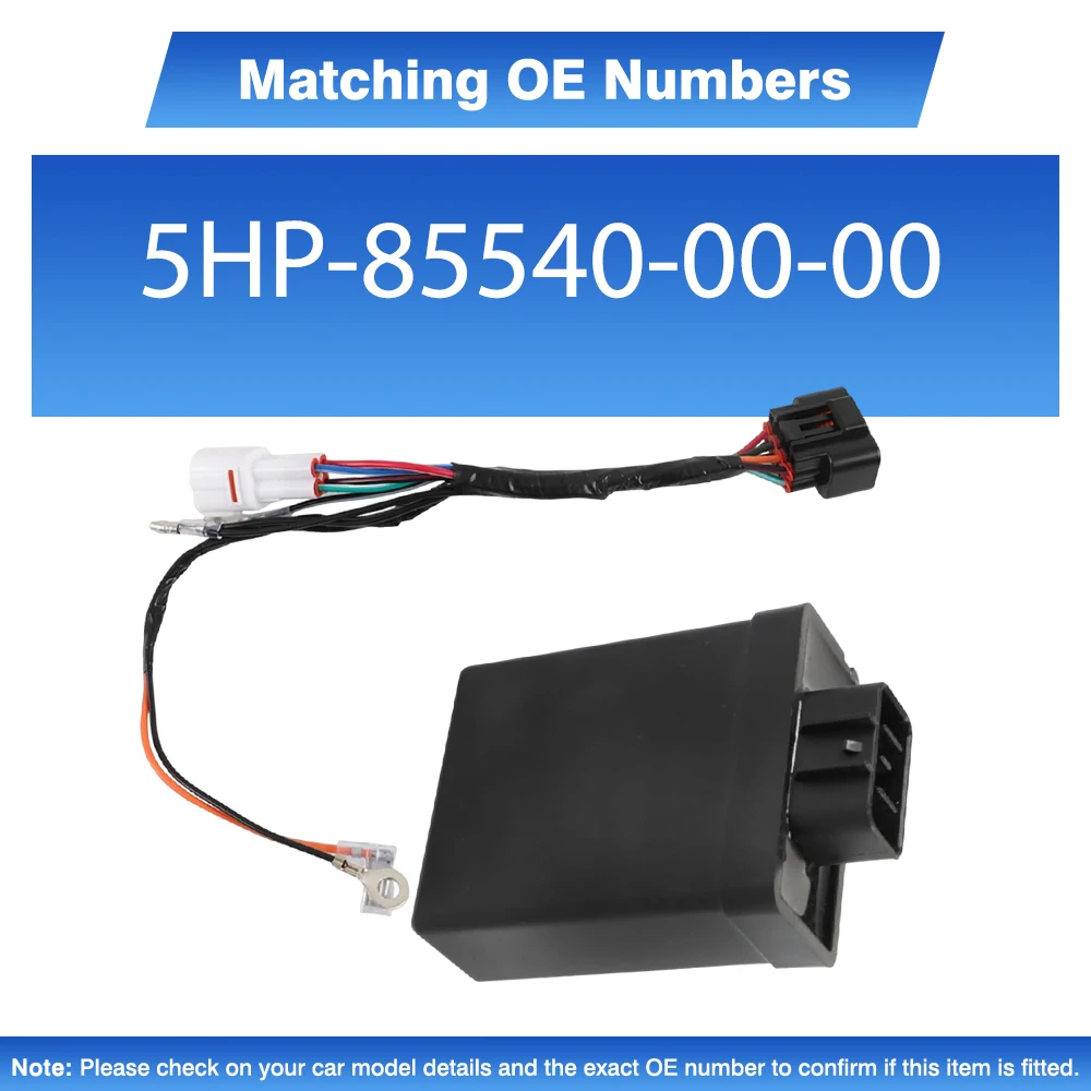 5HP-85540-00-00 CDI Igniter Module Box For Yamaha TTR125 2000-2003 / TTR125L 2000-2008 / TTR125E 2003-2009 / TTR125LE 2000-2020