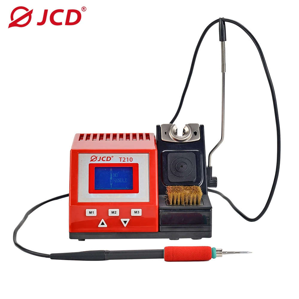 JCD-Pistolet à chaleur T210, station de soudage, ensemble de fer à souder, micro expédi, LCD, sèche-cheveux numérique, BGA IC, outils de réparation