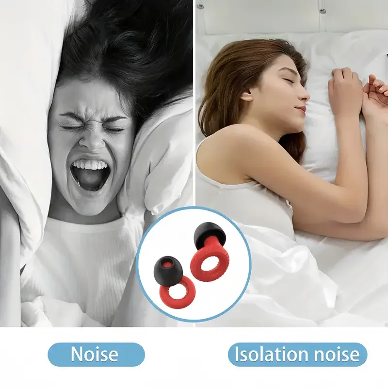 20 paia di tappi per le orecchie Anti-suono per il sonno in Silicone insonorizzato tappi per le orecchie per l\'apprendimento Anti-rumore speciali