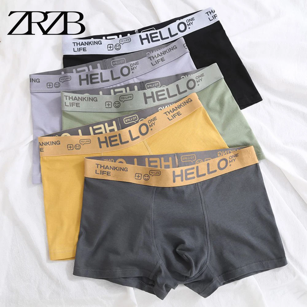 Men\'s Panties Underwear Boxer Shorts Comfortable Milk Silk Underpants Cuecas Calzoncillos Boxershorts Lot Plus Size L-5XL