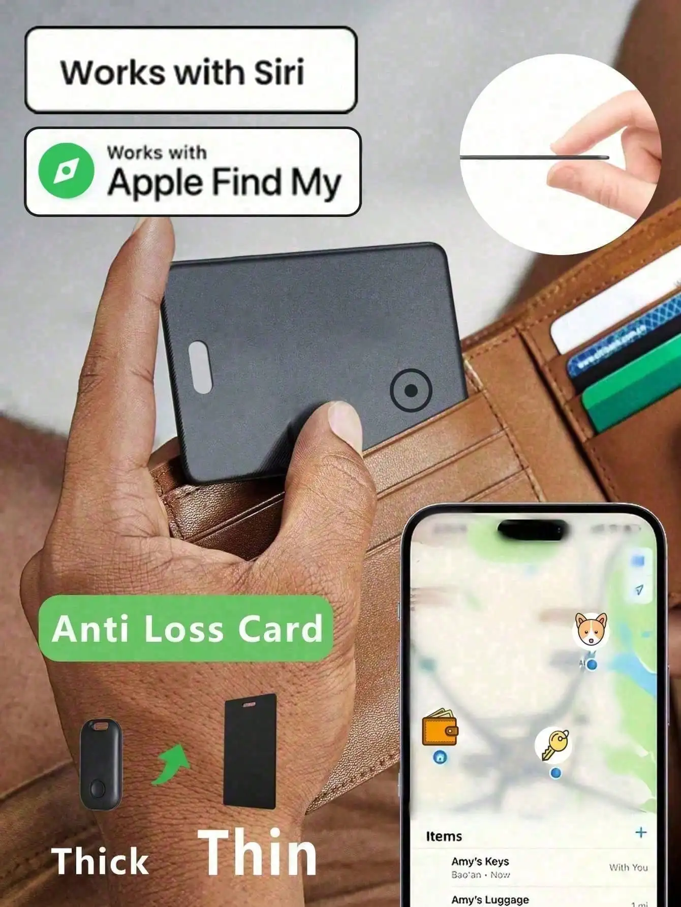 

ITag Smart Anti-Loss Locator (iOS Only) - No Fee, for Keys Wallet & Vehicles