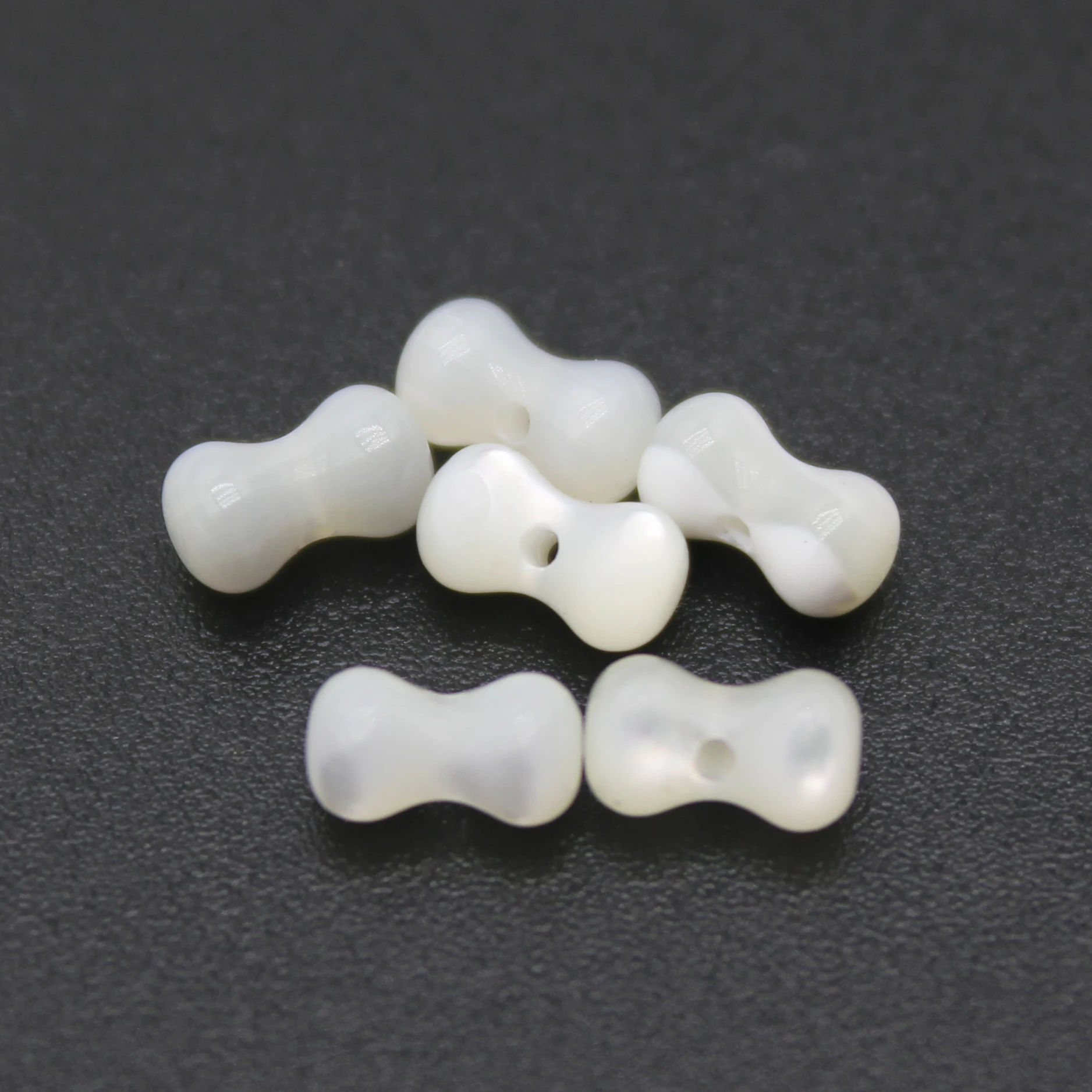 Natural White Shell Mother Of Pearl Septal Beads Jewelry For Pendant Making DIY Necklace Earring Bracelet Handmade Accessories